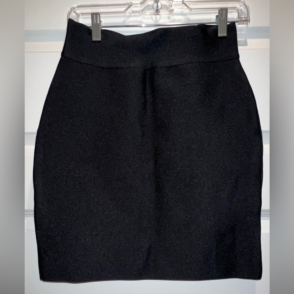 Dynamite bandage skirt in black